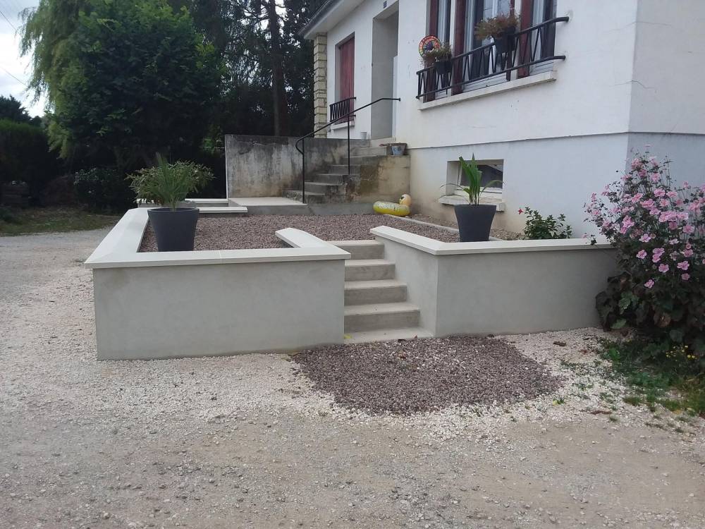 Maçonnerie près de Monéteau